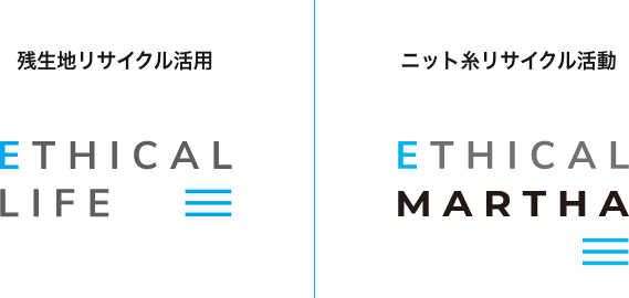 残生地リサイクル活用 ニット糸リサイクル活動